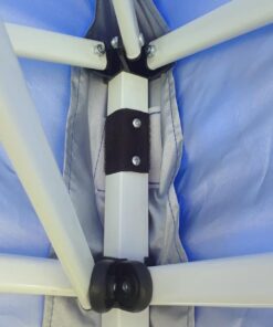 Crown Shades 10x10 Pop up Canopy Outside Canopy, Patented One Push Tent Canopy with Wheeled Carry Bag, Bonus 8 Stakes and 4 Ropes, Blue 56 51DHdo2WqiL