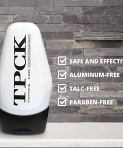 TPCK ToppCock Silver Leave-On Hygiene Gel for Man Parts, 90ml Odor Neutralizer, Male Care Moisturizing Body Hygiene Aloe Vera 3.04 Fl Oz (Pack of 1) 8 51DIAmIbSML