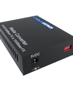 Gigabit Media Converter LC Multi-Mode Fiber Media Converter, up to 550m, 10/100/1000Base-Tx to 1000Base-SX (SX Transceiver Included) by CableRack MM 1PKV1 8 51DJHTabyBS