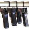E-ONSALE AmeriGun Club Easy Use Gun Hanger Pack of 4 Original Handgun Hangers 1.00" x 4.00" x 11.80" Black 11 51DPeehosaL