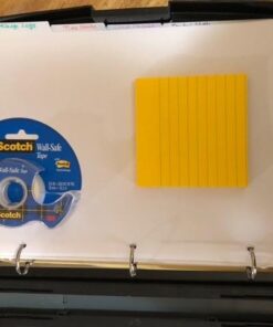 Officemate Ringbinder Clipboard Storage Box, Charcoal (83309), 13" x 10.8" x 2" 28 51DSteexYnL