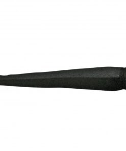 Renovators Supply 4 1/4 Inch Clavos Decorative Nail Black Wrought Iron Barn, Gate, Shutter or Door Clavos Square Head Rustic Nail Powder Coat Finish Home Hardware Pack of 3 15 51DYH55PTL