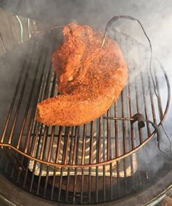 Aura outdoor products Stack Rack Grill Extender for Big Green Egg, Kamado Joe, Vision Grills and More! 8 51DZ21alLL