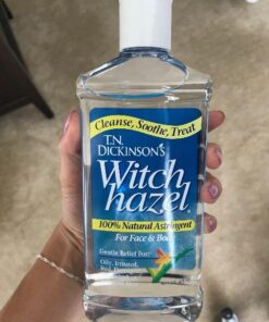 T.N. Dickinson's Astringent, 100% Natural, Witch Hazel 16 fl oz (473 ml) (2 Pack) Woody/Medicinal 16 Fl Oz (Pack of 2) 12 51DZPiDazUL