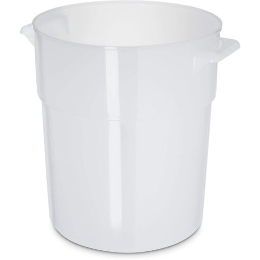 Large 6 Quart Plastic Dough Rising Bucket with Lid