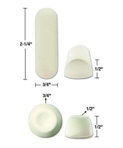 Alternative view of Danco 10062 Universal Bumper, for Use with Toilet Seats, Rubber, 1 Pack, White