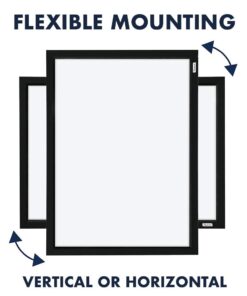Quartet Magnetic Whiteboard, 17 x 23 inches White Board, Dry Erase Board, Black Frame (MWDW1723M-BK) 26 51De7ja7c8L