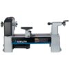 Delta Industrial 46-460 12-1/2-inch Variable-Speed MIDI Lathe, Gray Sander