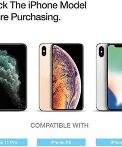 Alternative view of TETHYS Glass Screen Protector Designed for iPhone 11 Pro/iPhone Xs [Edge to Edge Coverage] Full Protection Durable Tempered Glass Compatible iPhone X/XS/11 Pro [Guidance Frame Include] - Pack of 3