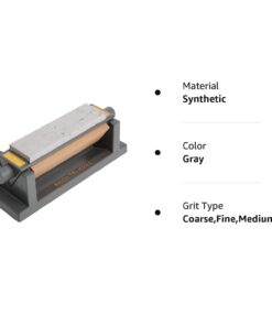 Smith’s TRI6 Arkansas Tri-Hone Stone Sharpening System Grey 6” Fine, Medium, & Coarse Stones 3-Way Honing Nonslip Rubber Feet Restore Tools, Hunting, Kitchen, Fishing & Pocket Knives 37 51DqVBqREBL