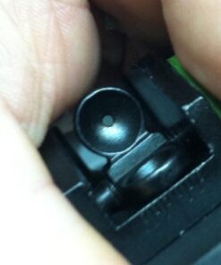 Ozark Armament A2 Rear Sight - Picatinny Iron Sights with All Metal Construction - Two Aperture Sight for Close and Precision Targets - Designed to Mount on a Picatinny Rail 41 51DrJUH L