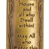 1 X Bless This House Brass Mezuzah with Hebrew Parchment in Gift Box & Placement Guide by Unbranded 44 51DtMUBZDNL