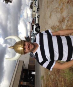 US Toy One Adult Plastic Viking Helmet 16 51DvC6gbzuL