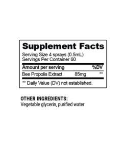 Propolis Throat Spray by Beekeeper's Naturals - 95% Bee Propolis Extract, Natural Immune Support & Sore Throat Relief - Antioxidants, Keto, Paleo, Gluten-Free (1.06 oz)(Pack of 1) Adult Propolis 1 Pack 1.06 Fl Oz (Pack of 1) 25 51Dy4LweLL