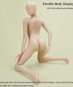 HiPlay 12 Inch Female Seamless Action Figures-Realistic Full Silicone Body Suntan Skin & Stainless Steel Skeleton-1/6 Scale Super Flexible Female Figure Dolls for Arts/Drawings/Photography (S12D) S12D 17 51E0KeT70eL