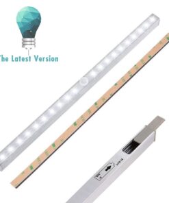 RZSAIDA LED Closet Light, LightBiz 20-LED Wireless Motion Sensor Night Light Under Cabinet Lighting (Battery Operated) 15 51E6BKWyexL