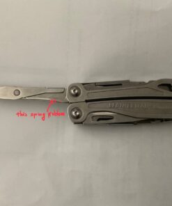 LEATHERMAN, Wingman Multitool with Spring-Action Pliers and Scissors, Stainless Steel with Nylon Sheath 73 51EC5fWRxSL