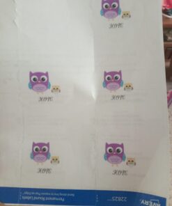 Avery Printable Round Labels with Sure Feed, 2" Diameter, Glossy Clear, 120 Customizable Labels (22825) 45 51EIf8kMNfL