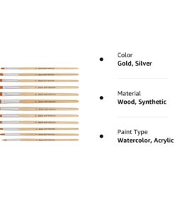 Grace Art Water Color Brush Set WS12 by Grace Art 23 51EZ4a5TUgL