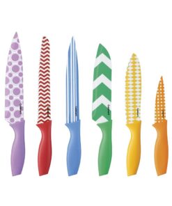 Cuisinart C55-12PR1 12-Piece Printed Color Knife Set with Blade Guards, Multicolored 14 51Ebp5DhOmL