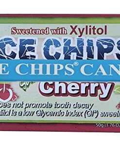Alternative view of ICE CHIPS Xylitol Candy Tins (Sour Cherry, 6 Pack) - Includes BAND as shown Sour Cherry