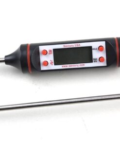 Savoury USA Cooking Thermometer - Digital Thermometer - Food Thermometer - Meat Thermometer - Instant Read Thermometer - Best Thermometer for all Food, BBQ, Candy, Sugar, Grill and Liquid. 22 51EoQKilp6L