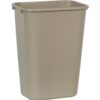 Rubbermaid Commercial Products 41QT/10.25 GAL Wastebasket Trash Container, for Home/Office/Under Desk, Beige (FG295700BEIG) 10 Gallons 1 4 51EyQ97edL