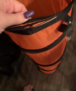 Petmate Jackson Galaxy Cat Crawl Solid Tunnel, Green/Orange 27 51FFZANLML