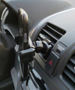 iOttie Easy One Touch Mini Air Vent Car Mount Holder Cradle for iPhone Xs Max R 8 Plus 7 Samsung Galaxy S10 E S9 S8 Plus Edge, Note 9 & Other Smartphone, 2.2 x 4.8 x 5.7 inches 43 51FKSvxkqYL