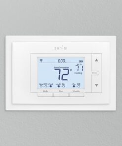 Emerson F61-2663 Wall Plate for Sensi Wi-Fi Programmable Thermostat, White 20 51FMoDgo 3S