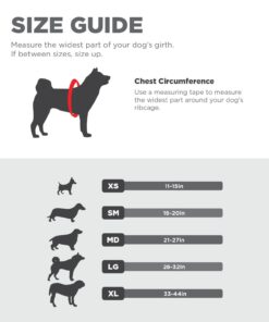 Alternative view of Outward Hound Granby Splash Orange Dog Life Jacket, Medium Granby (Flotation) Medium (Chest Girth: 21"-27")