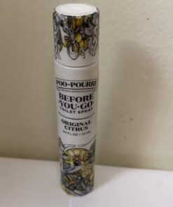 Poo-Pourri Before-You-Go Toilet Spray, Original Citrus, Travel Size 10 mL - Lemon, Bergamot and Lemongrass, 0.34 Fl Oz (Pack of 1) 0.34 Fl Oz (Pack of 1) 29 51FS2c uGOL