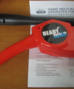 TERA PUMP Battery Powered Fuel, Liquid, Gas, Water Transfer Portable Pump with Easy Light Weight Handle Transfer From Car, Tractor, Boat Etc 29 51FULlpLVuL