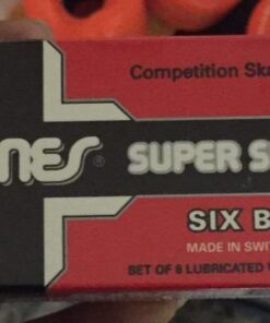 Bones Super Swiss 6 Skateboard Bearings 8 Pack 26 51FXUhESreL