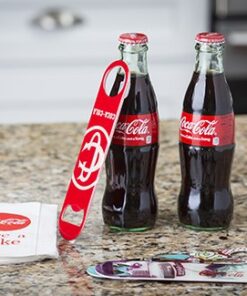 Alternative view of Tablecraft Coca-Cola Classic Logo Flat Bottle Opener, Red