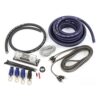 Belva BAK02BL 1/0 Gauge Premium (CCA) Copper Clad Aluminum Complete 2-Channel Amplifier Wiring Kit with RCA for Amplifiers up to 2000 Watts - Blue 7 51FfxNsusrL