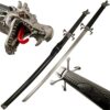 Dragon's Tongue Samurai Katana Sword with Dragon Head Pommel