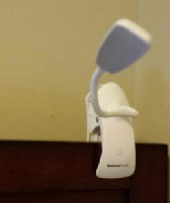 Clip Desk Lamp Table LED Bulb Lamps Set USB Outlet White Modern Shade Gooseneck Dimmable Light Clamp Base Touch Sensor Switch Charging Battery Office Room Bedroom Dorm Kids Small Girls Study Reading 34 51FhZuBVIML