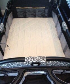 Graco Pack 'n Play Quilted Playard Sheet, Cream Navajo 15 51FnCPmyX0L