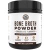 16oz Chocolate Bone Broth Protein Powder From Grass Fed Beef - Non-GMO Ingredients, Gut-Friendly, Low Carb Dairy Free Protein Powder - Natural Collagen Source For Joint Support - Keto Friendly 1 Pound (Pack of 1)
