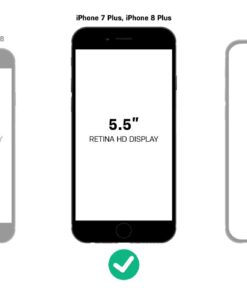 OTTERBOX COMMUTER SERIES Case for iPhone 8 PLUS & iPhone 7 PLUS (ONLY) - Retail Packaging - AQUA MINT WAY (AQUA MINT/MOUNTAIN RANGE GREEN) AQUA MINT WAY (AQUA MINT/MOUNTAIN RANGE GREEN) Standard Packaging 24 51Fy38mxUBL 2