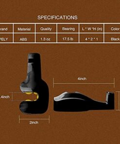 IPELY Universal Car Vehicle Back Seat Headrest Hanger Holder Hook for Bag Purse Cloth Grocery (Black -Set of 2) Black 30 51G8i5FMayS