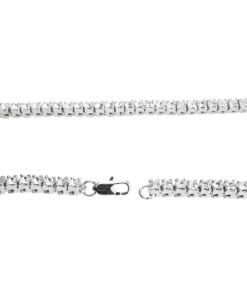 Niv's Bling 18K Gold Canary CZ Top Bottom Custom Grillz Silver 20.0 Inches 9 51GBFZgvcSL