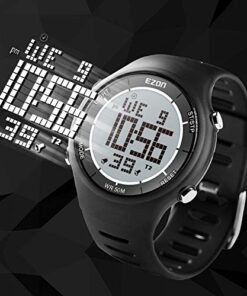 EZON Digital Sport Watch Ultra-Thin Outdoor Running Black Red Blue Watch L008 10 51GGgWpa1ZL
