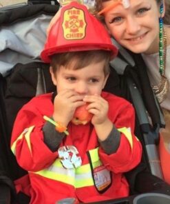 Melissa & Doug Fire Chief Role Play Costume Dress-Up Set (6 pcs) Standard Packaging 34 51GIEkQS7qL 5