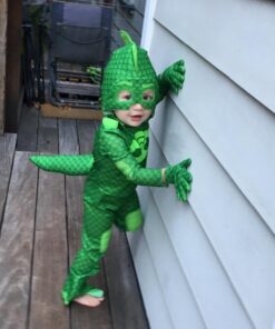 Disguise Deluxe PJ Masks Gekko Costume Small (2T) 28 51GIHdNTQRL