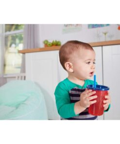 The First Years Take & Toss Straw Cup, Boy, 10 oz, Multicolor, 4 Count Classic Rainbow 4 Count (Pack of 1) 29 51GJNnatyDL 1