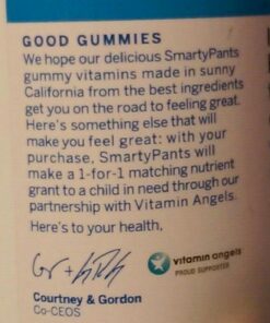 SmartyPants Multivitamin for Men, Organic Gummies: Probiotics, CoQ10, Methylfolate, Omega 3 (ALA), Vitamin D3, C, Vitamin B12, B6, Vitamin A, K & Zinc for Immune Support, 120 Gummies (30 Day Supply) Adult Formula 45 51GK9EEpEVL