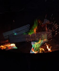 Mystical Fire Flame Colorant Vibrant Long-Lasting Pulsating Flame Color Changer for Indoor or Outdoor Use 0.882 oz Packets 25- Count Box 33 51GP9zMFwVL