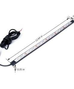 Xprite 12" LED Boat Navigation Lights Red and Green Bow Boat Light Strips for Boats Marine Vessel Pontoon Yacht 13 51GPQiUaM5L